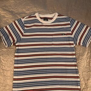 Vans Blue and Red Short Sleeve Tee